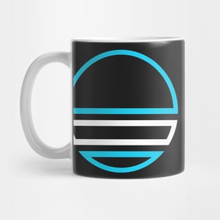 Synthwave Sun Icon Mug